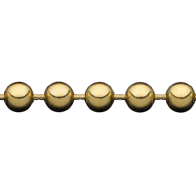 NKlaus Collana A Catena Con Sfere In Argento 925 Placcato Oro Giallo – Lunghezza Regolabile 40+5 Cm – Larghezza 2 Mm