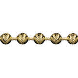 Catena a Palline Elastica Diamantata Disegno Lisca Faor Spa Semilavorati in Oro e Argento per Gioielli