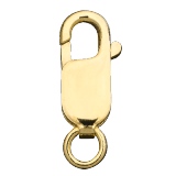 Стандартные застежки-лобстеры с кольцом
 Золотая, серебряная, бронзовая фурнитура для ювелирных изделий