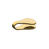 Плоские торцевые шапочки для цепей
 Золотая, серебряная, бронзовая фурнитура для ювелирных изделий