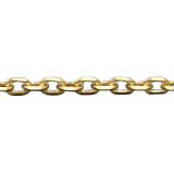 Якорная цепочка с алмазной огранкой
 Faor Spa золотая, серебряная, бронзовая фурнитура для ювелирных украшений
