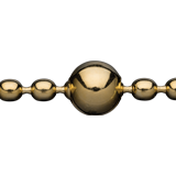 Large Size Rosary Chain Gold and Sterling Silver Findings for Jewelry