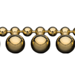 Satellite Bead Chain Золотая, серебряная, бронзовая фурнитура для ювелирных изделий