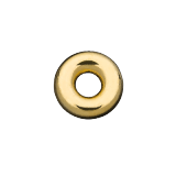Гладкие пончикообразные разделители 
 Золотая, серебряная, бронзовая фурнитура для ювелирных изделий