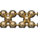 XX Flower Bead Chain Золотая, серебряная, бронзовая фурнитура для ювелирных изделий