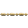 Гладкая цепочка с бусинами и бочонками
 Золотая, серебряная, бронзовая фурнитура для ювелирных изделий