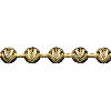Fishbone D/Cut Elastic Bead Chain Gold and Sterling Silver Findings for Jewelry