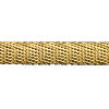 Compact Hollow Chain Gold and Sterling Silver Findings for Jewelry