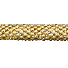 Open Link Hollow Chain Gold and Sterling Silver Findings for Jewelry