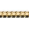 Catena Cubo Mutifile Quadrata Diamantata Semilavorati in Oro e Argento per Gioielli