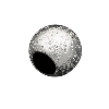 Palline Siliconate Starlight Semilavorati in Oro e Argento per Gioielli