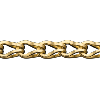 Квадратная цепочка с алмазной огранкой
 Золотая, серебряная, бронзовая фурнитура для ювелирных изделий