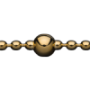 Rosary Elastic Bead Chain Gold and Sterling Silver Findings for Jewelry