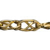 D/Cut Twisted Squama Chain 金, 925 纯银, 珠宝青铜